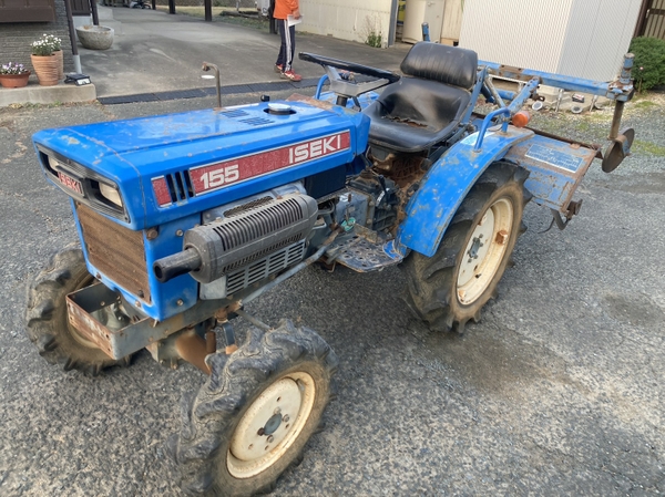 ISEKI トラクター TX155F 4WD Mini traktor Iseki TX155 15KM 4x4 nie Farmtrac 4WD - Opinie