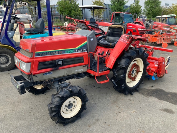 【SOLD OUT】ヤンマ トラクター FX215D 21馬力 パワステ 4WD Tractors YANMAR FX215D - FARM MART