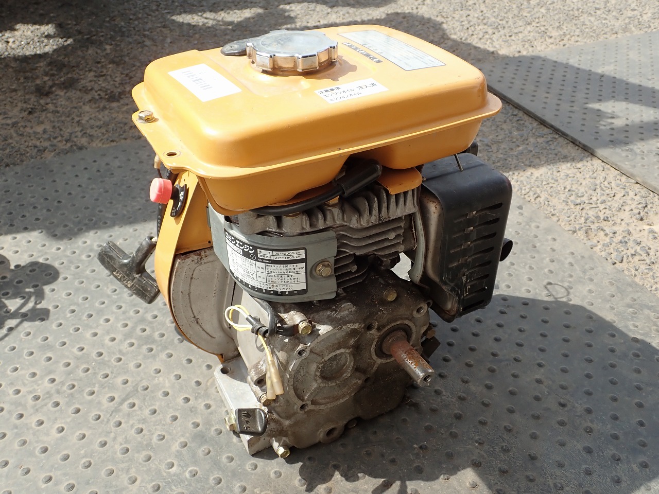 Robin ガソリンエンジン 耕運機 ガソリンエンジン ロビン EX17D □直結型 4000rpm 【未使用品