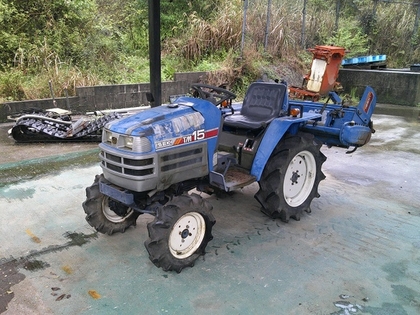 ISEKI TM15トラクター ヰセキ トラクター TM15F-D 15PS 使用時間242h 4WD 自動深さ 中古 広島