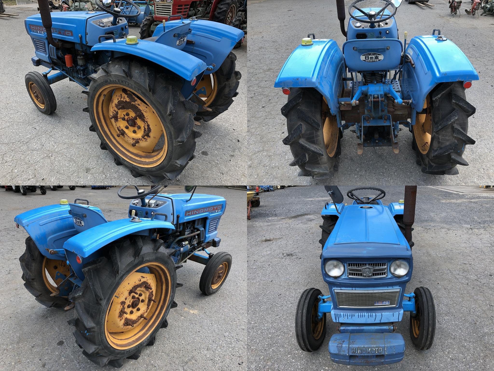 Tractors HINOMOTO E18S - FARM MART