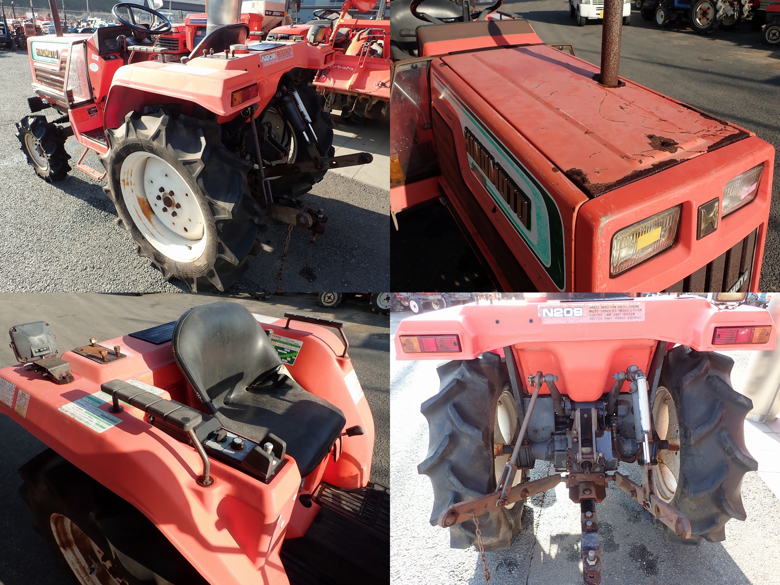 Tractors HINOMOTO N209D - FARM MART
