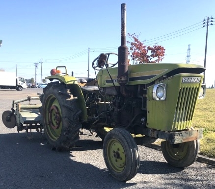 北海道 苫小牧市 ヤンマー トラクター YM1700S 17馬力 418h ロータリー トラクタ 水田 稲作 農業機械 農機具 農業 中古 直M6401396  農業機械