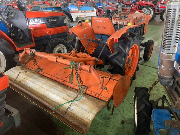 札幌発 クボタ 4WDトラクター L2000DT ロータリー RS1200S 札幌発 クボタ 4WDトラクター L2000DT ロータリー RS1200S 札幌発