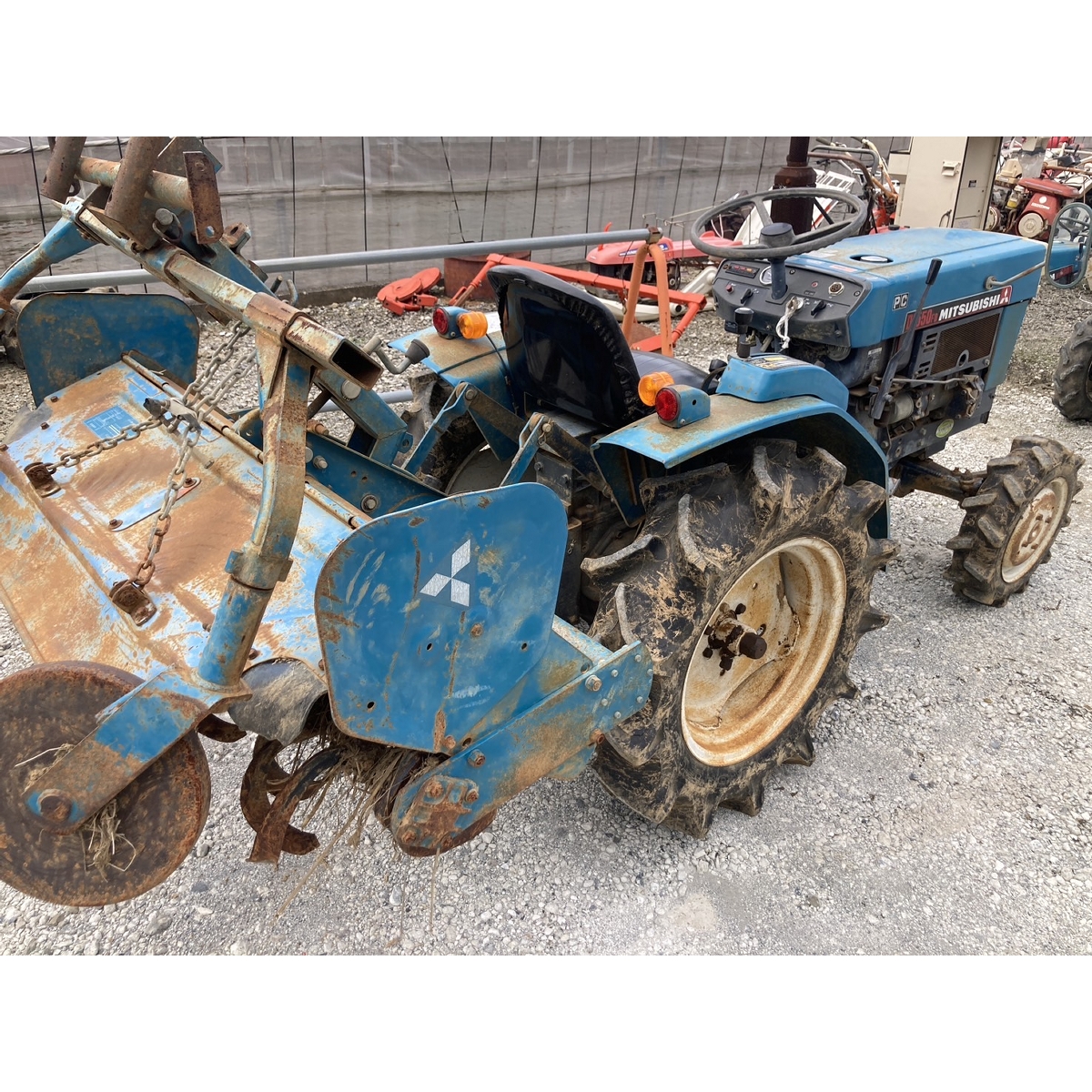 ミツビシ　トラクター　D1550 アワーメーター407時間 15馬力 ミツビシ トラクター D1550 アワーメーター407時間 15馬力