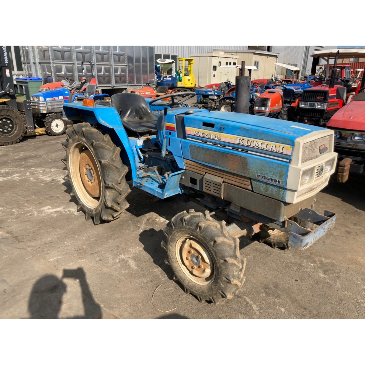 MITSUBISHI MT2000 青色トラクター二駆‼️ Tractors MITSUBISHI MTE2000 - FARM MART