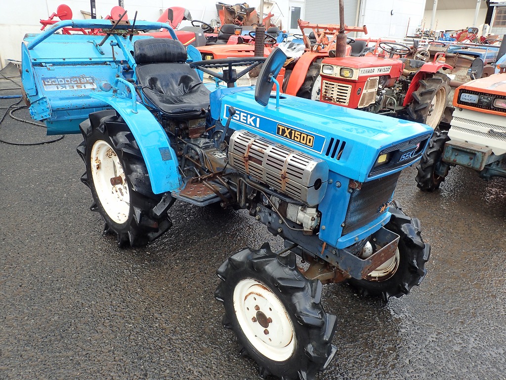 イセキ4駆トラクター動作品tx1500f