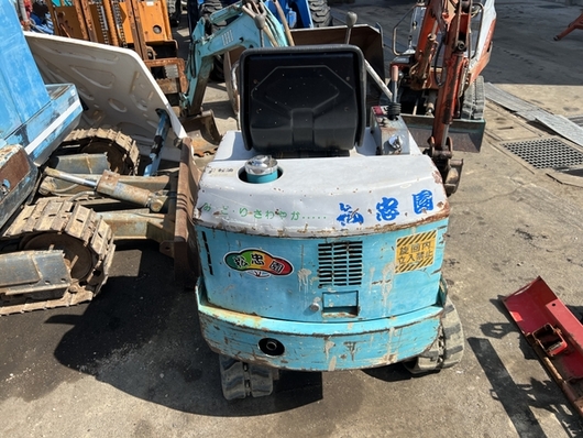  ミニ油圧ショベル 